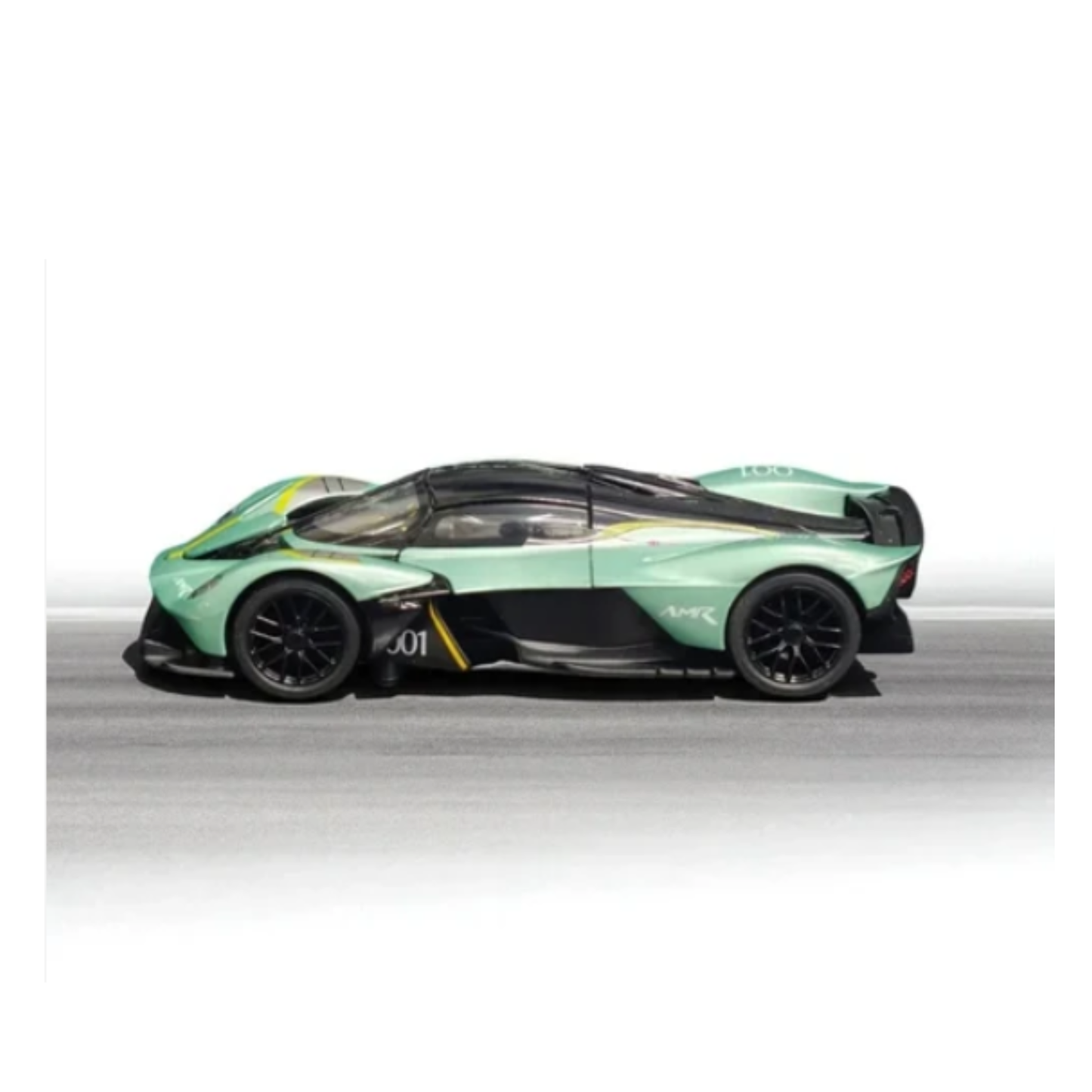 RW Aston Martin Valkyrie AMR 1:32 Scale Die-Cast Model Car (Mint Green)