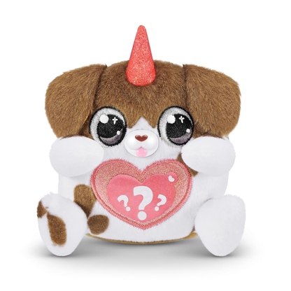 Rainbocorns Puppycorn Brown Dalmatian Scent Surprise – Scented Plush Toy with Surprise Accessories