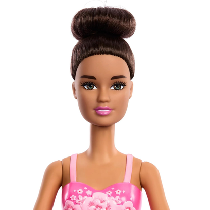 Barbie Ballerina Doll, Fashion Doll Wearing Removable Tutu, Posed with Ballet Arms & “en Pointe” Toe Shoes
