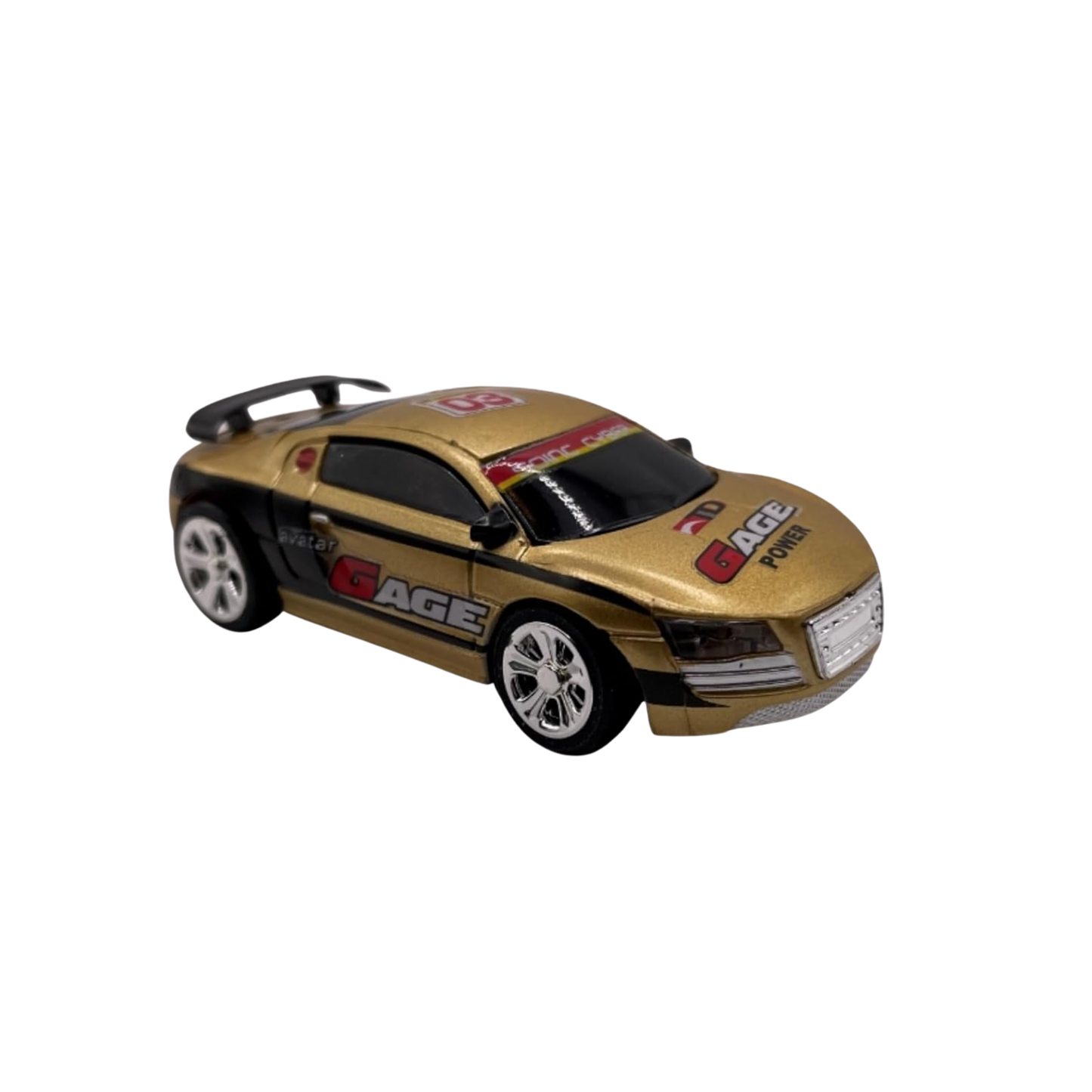 Create Toys / Shen Qi Wei 2006C 1:64 Scale Audi Mini RC Car (Gold)