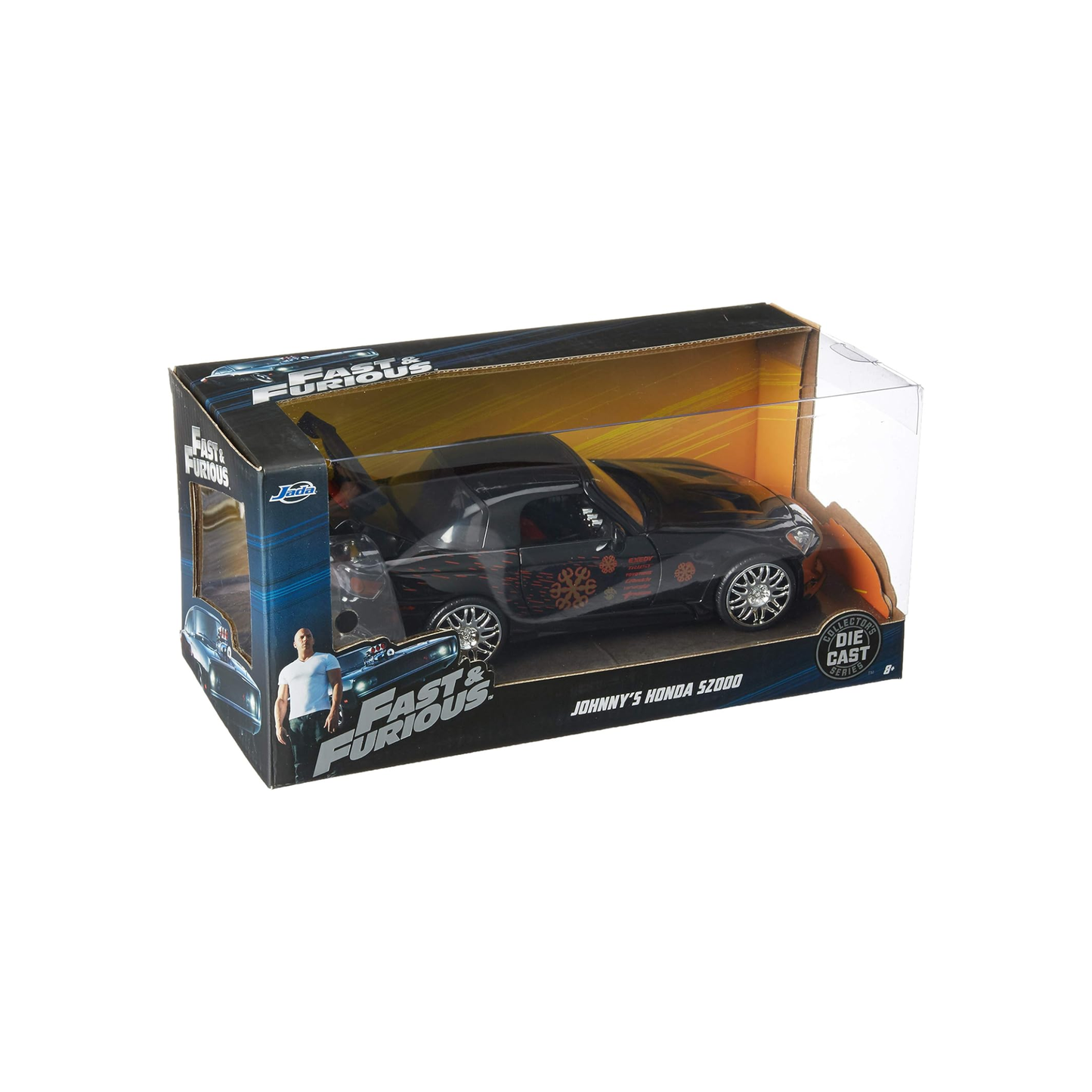 Fast & Furious Johnny's Honda S2000 1:24 Scale Die-Cast Vehicle by Jada