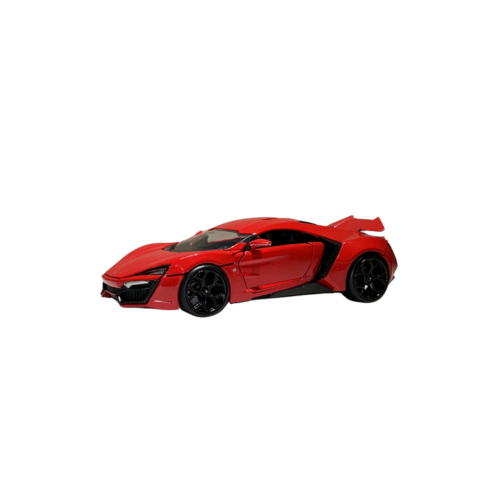Fast & Furious Lykan HyperSport Die-Cast Toy Car Collectible Supercar Model for Display