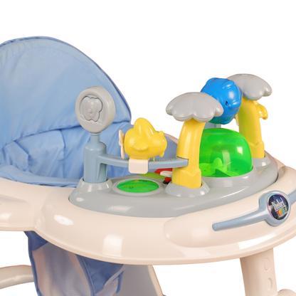 Steelbird Musical Baby Walker – Interactive Activity Center with Adjustable Height & Music