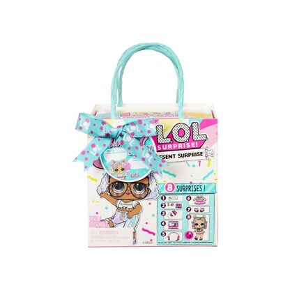 L.O.L. Surprise! Present Surprise Series Doll with 8 Surprises & Gift Bag Package