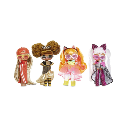 L.O.L. Surprise! J.K. Series 1 M.C. Swag Mini Fashion Doll – 15 Surprises with Real Hair & Tall Shoes