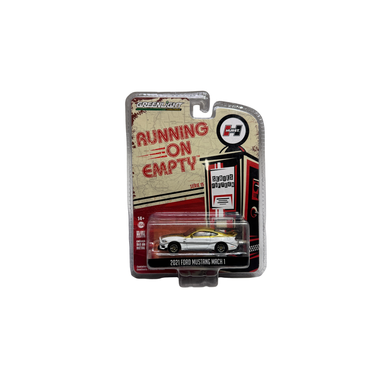 2021 Ford Mustang Mach 1 | Hurst Edition - Running on Empty - GreenLight 1:64 Scale