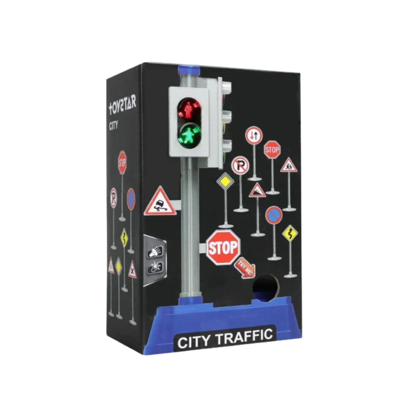 Toystar City Traffic - Traffic Signs Set (Jin Jia Toys Edition)