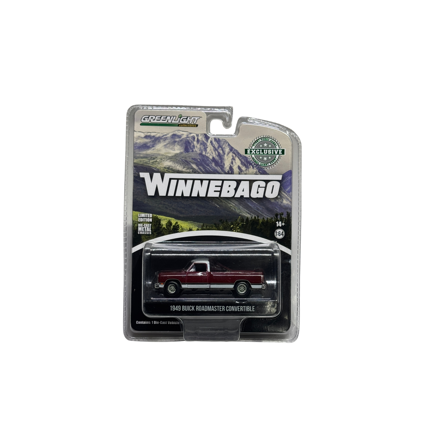 Chevrolet C/K Pickup | Error/Variety Piece – Winnebago Packaging - GreenLight 1:64 Scale
