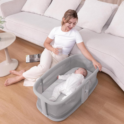 Mastela Dream Starlight Bedside Bassinet – Premium Comfort for Your Newborn