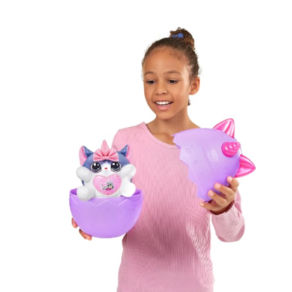 Rainbocorns Kittycorn Surprise Series 2 – Sola the Bengal Cat Plush with 10 Surprises by ZURU