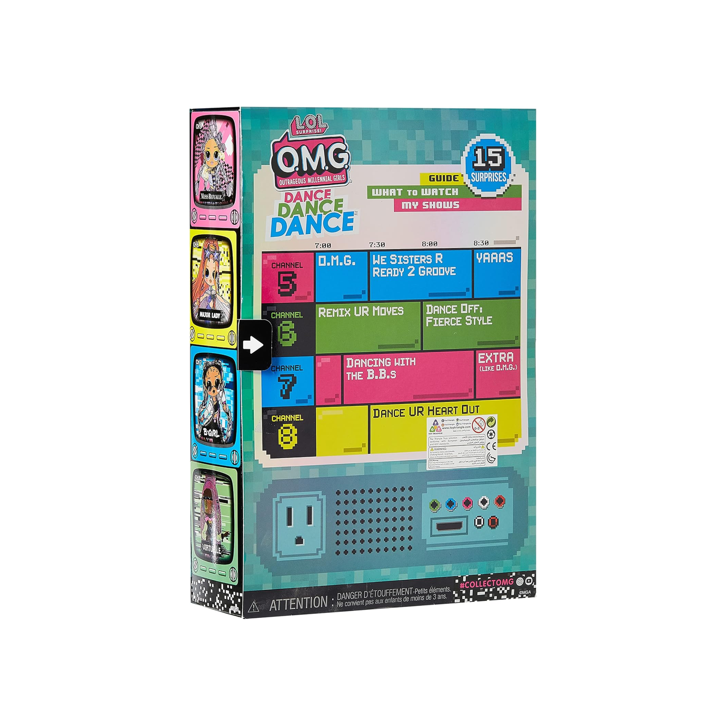 L.O.L. Surprise! O.M.G. Series 3 B-Gurl Fashion Doll – 20 Surprises with Athletic-Chic Style