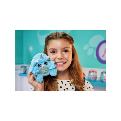 Rainbocorns Puppycorn Bow Surprise Series 3 – Bowie the Poodle Plush with 5 Surprise Layers & Slime