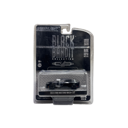2023 Ford Mustang Mach-E GT | Black Bandit Collection] - GreenLight 1:64 Scale
