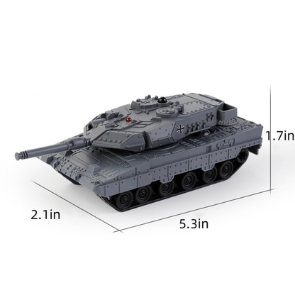 Happy Cow Remote Control Military Tank (Grey)