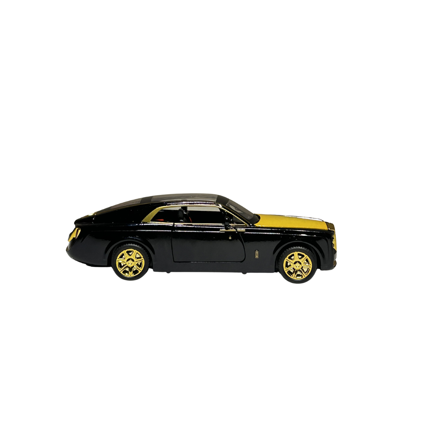 Premium Black & Gold Luxury Die-Cast Model Car – 1:24 Scale | XLG