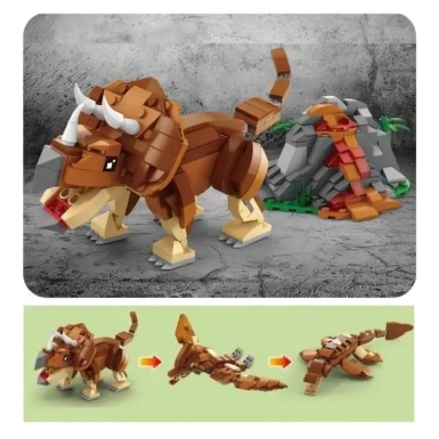 Come Alive Blocks - Creative Building Set (1178 Pieces) - Pingao Blocks Edition