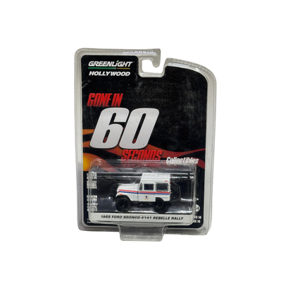 1969 Ford Bronco #141 | Rebelle Rally - Hollywood Series - GreenLight 1:64 Scale