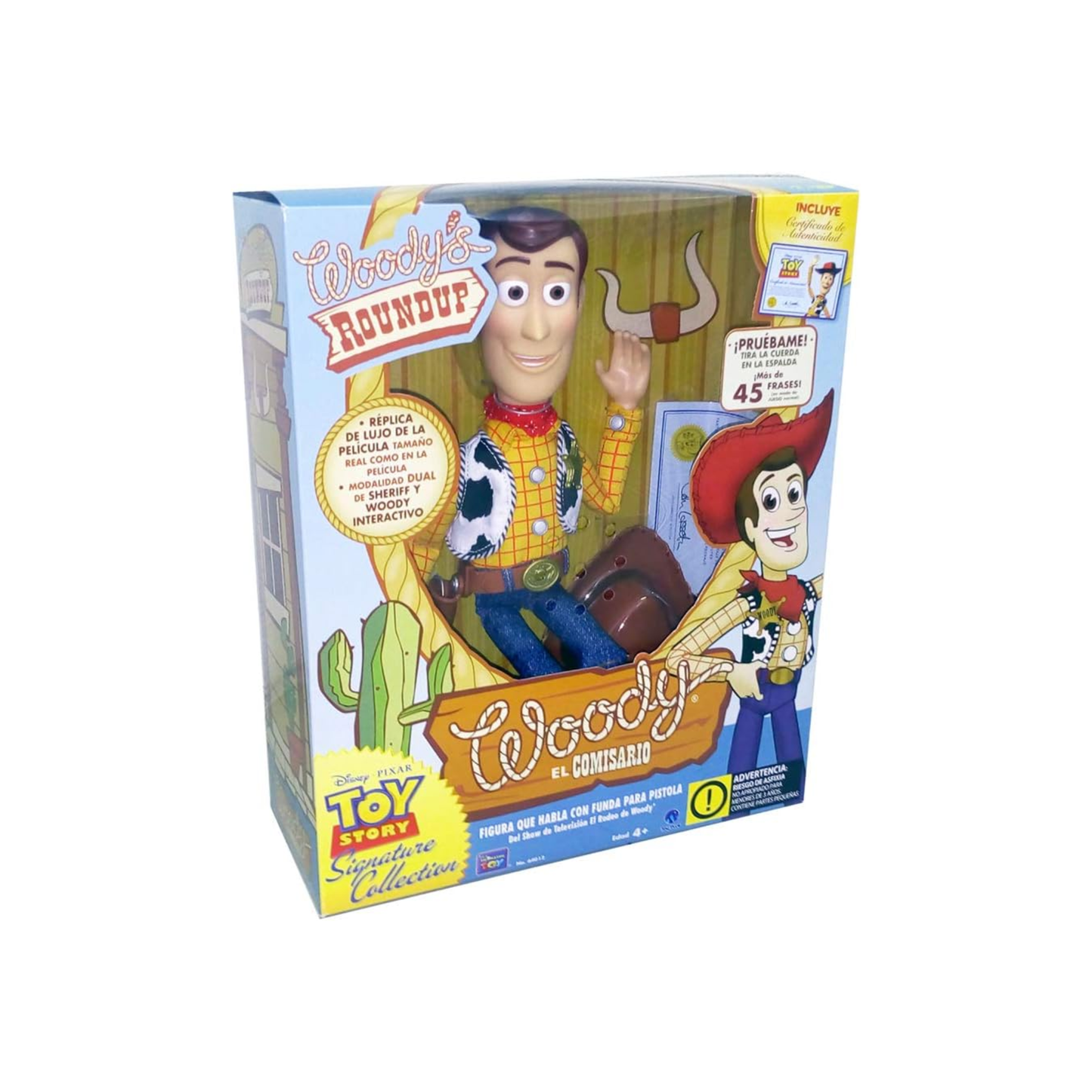 Disney Pixar Toy Story Signature Collection – Woody’s Roundup Talking Sheriff Woody Action Figure