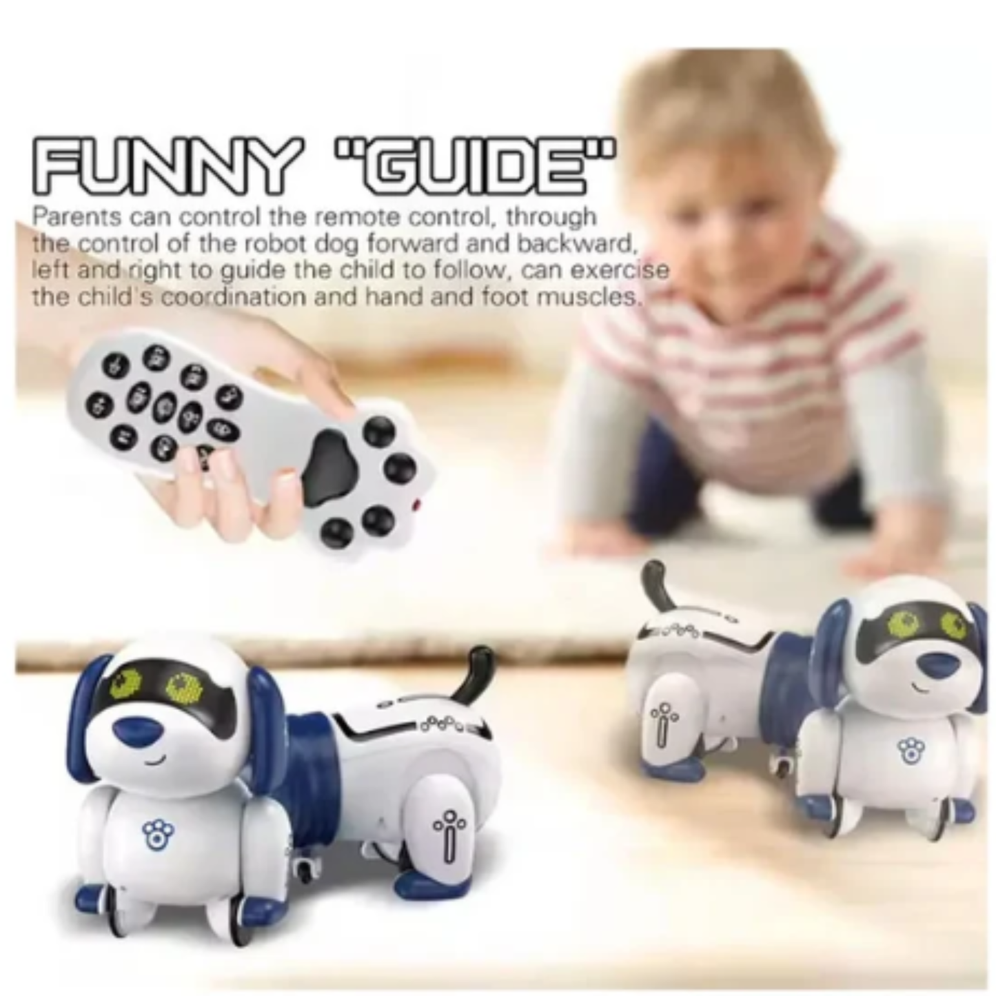 Dachshund RC - Intelligent Programmable Robotic Puppy (Le Neng Toys Edition)