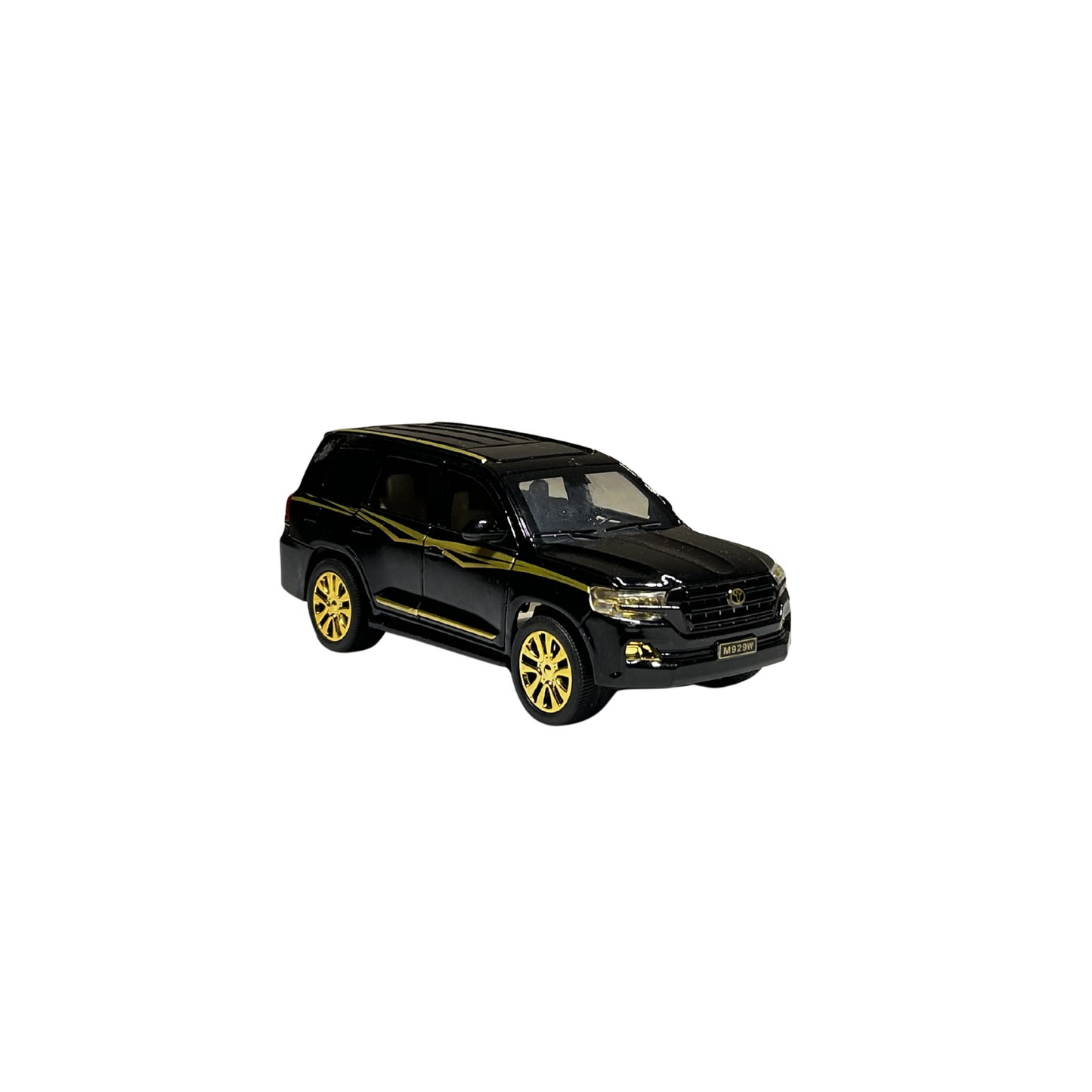 Black Luxury SUV Die-Cast Model Car with Sound, Light & Opening Parts – 1:24 Scale | XLG