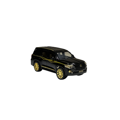 Black Luxury SUV Die-Cast Model Car with Sound, Light & Opening Parts – 1:24 Scale | XLG