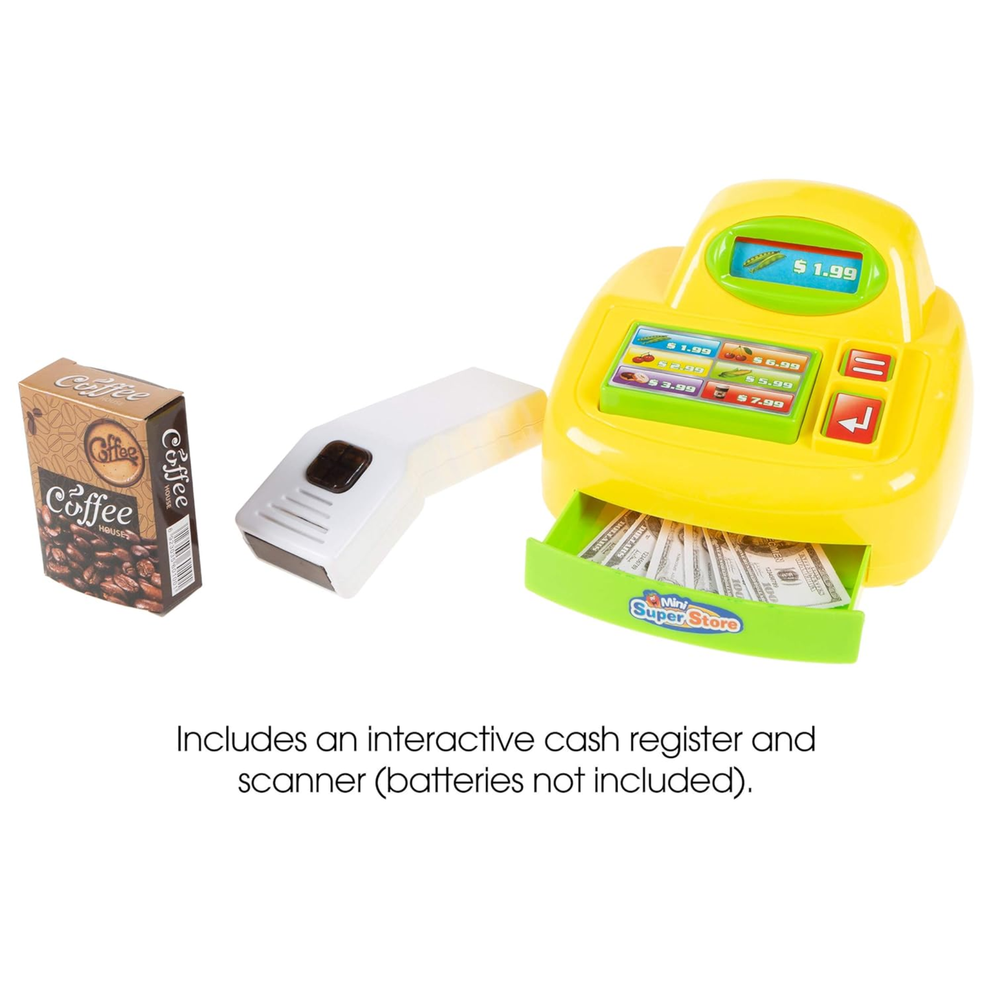Bei Di Yuan Toys Mini Super Store – Kids Role-Play Grocery Supermarket Playset with Checkout & Accessories
