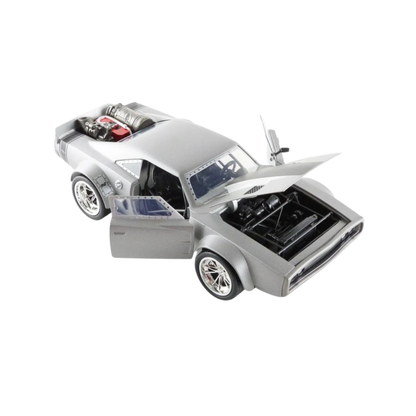 Fast & Furious Dom's Ice Charger Die-Cast Collectible Vehicle by Jada 1:24