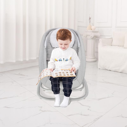 Mastela Deluxe Multi-Functional Bassinet – Premium Comfort in Sophisticated Grey Line