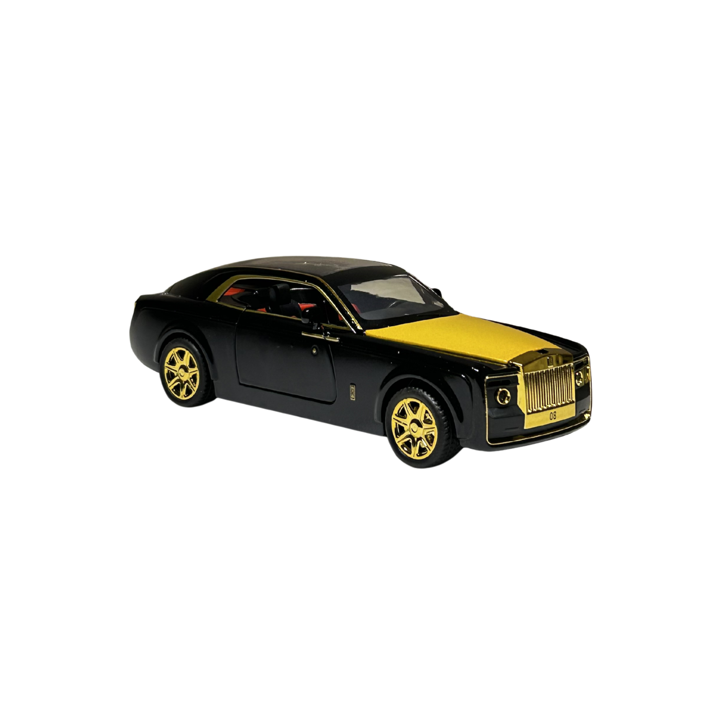 Premium Black & Gold Luxury Die-Cast Model Car – 1:24 Scale | XLG