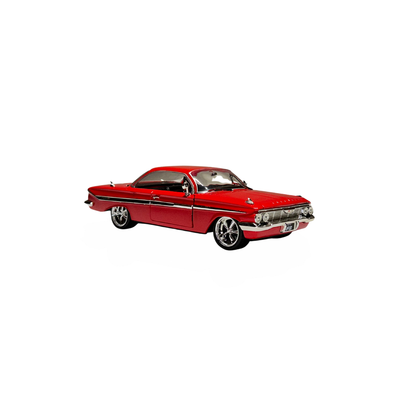Fast & Furious Dom's Chevy Impala Die-Cast Model Car – Red Collectible Toy Car