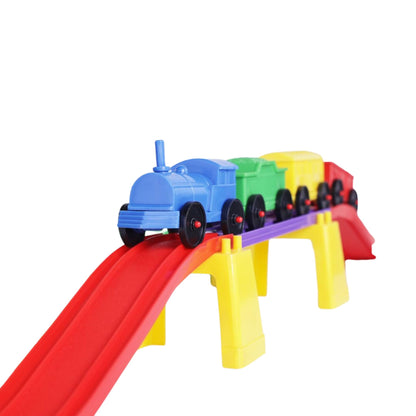 Trenino Classic - Wooden / Educational Train Set (Fun Factory Quercetti Edition)