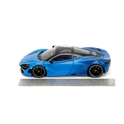 Jada Pink Slips McLaren 720S 1:24 Scale Die-Cast Car (Blue)