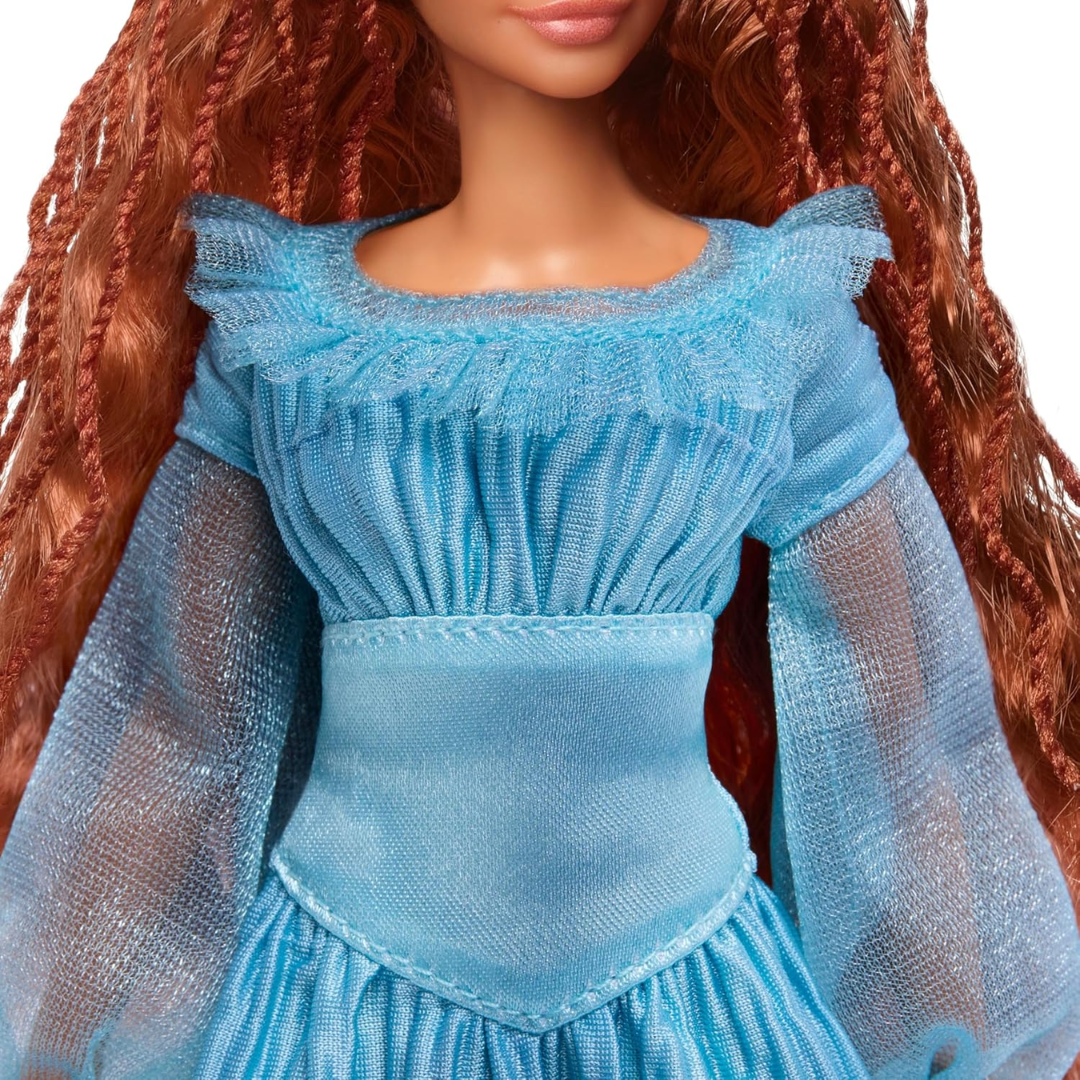 Disney Mattel The Little Mermaid Ariel Fashion Doll On Land in Signature Blue Dress, Toys Inspired The Little Mermaid