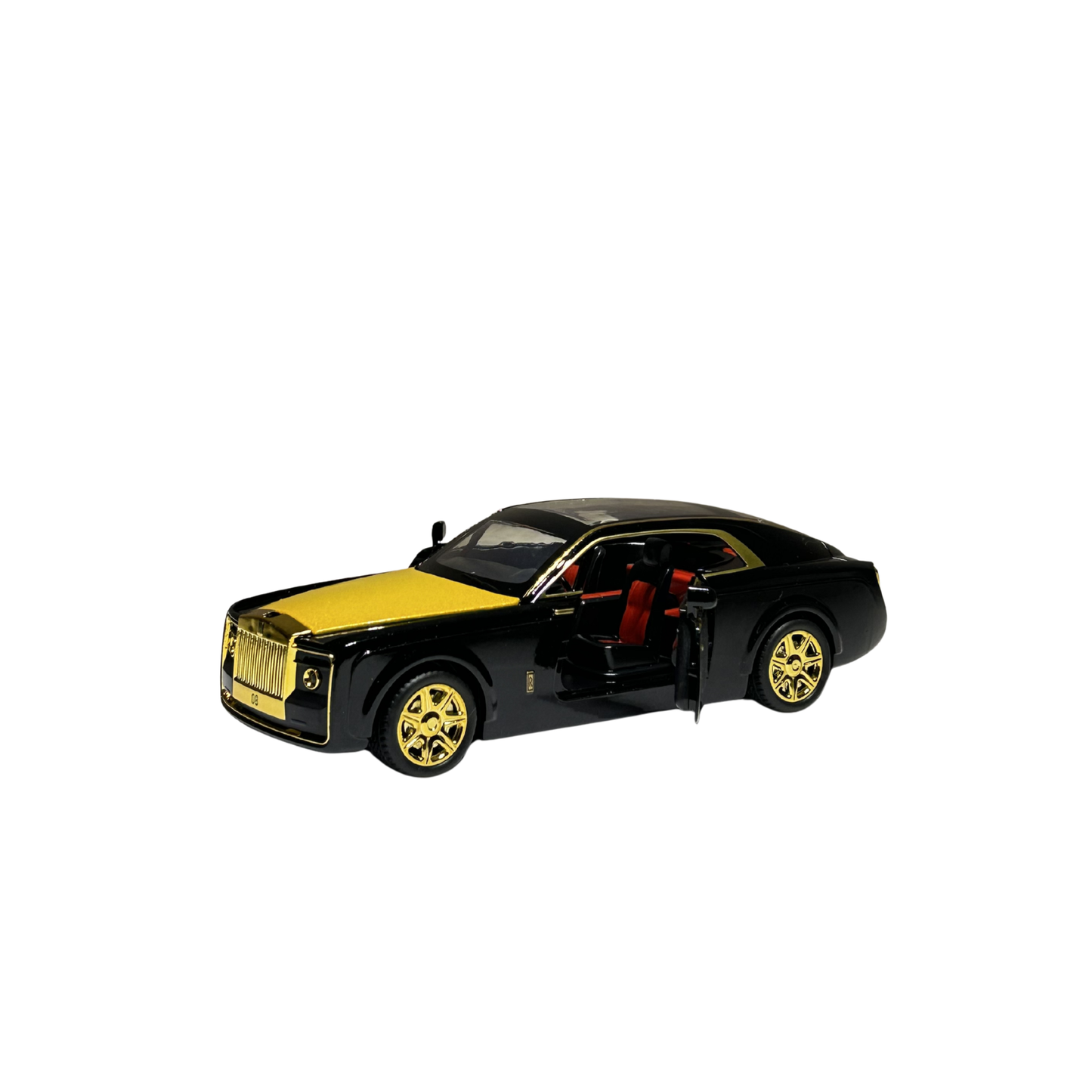 Premium Black & Gold Luxury Die-Cast Model Car – 1:24 Scale | XLG