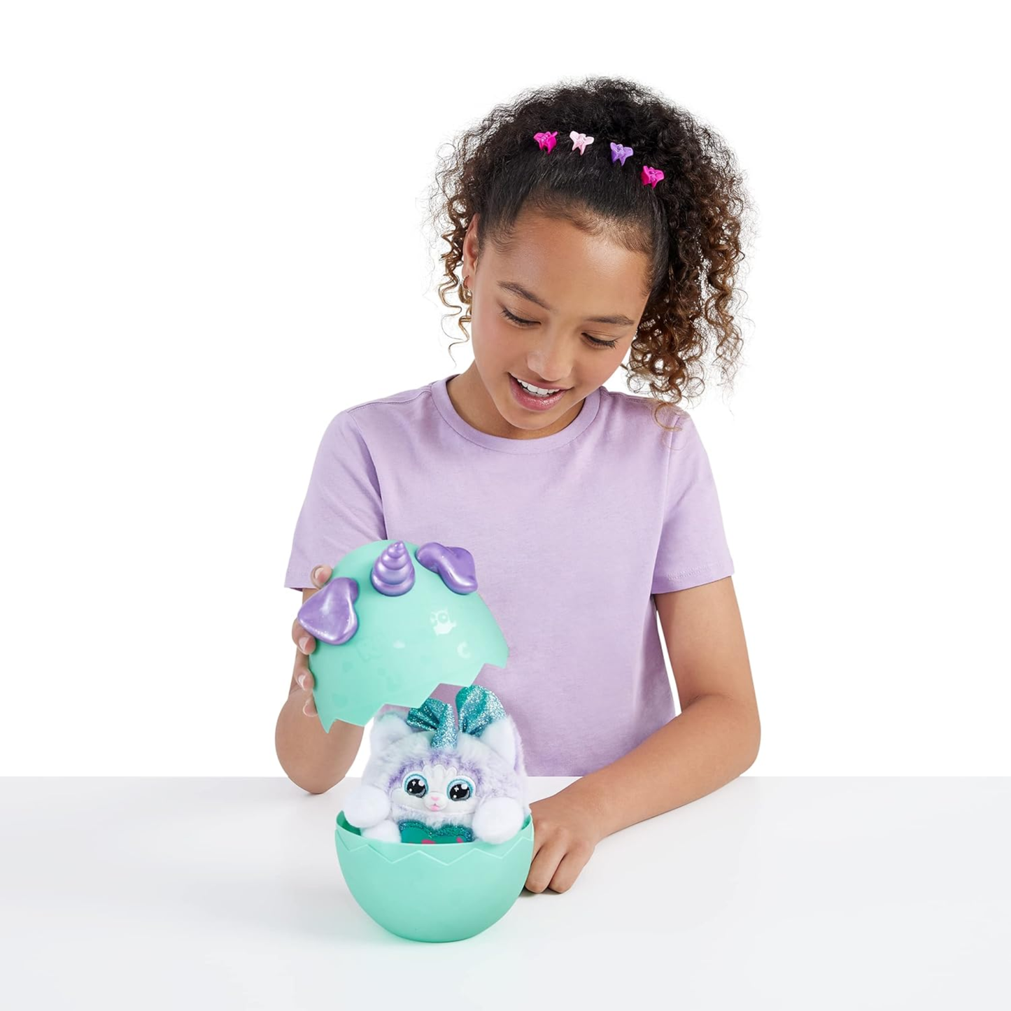 Rainbocorns Puppycorn Bow Surprise Series 3 – Rufus the Husky Plush with 5 Surprise Layers & Slime