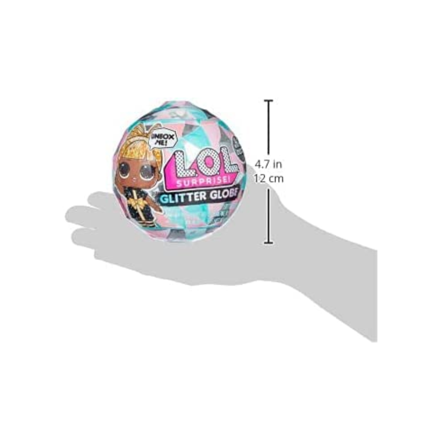 L.O.L. Surprise! Winter Disco Glitter Globe Doll with Glitter Hair & Surprises