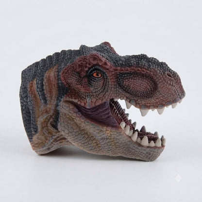 ZHONGJIEMING Dinosaur Hand Puppet | Soft Plush Dinosaur Hand Puppet Toy for Kids