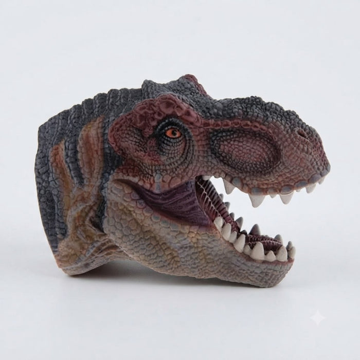 ZHONGJIEMING Dinosaur Hand Puppet | Soft Plush Dinosaur Hand Puppet Toy for Kids