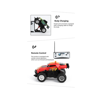 Create Toys / Shen Qi Wei 1:64 Scale Baja Racer (Black & Green)