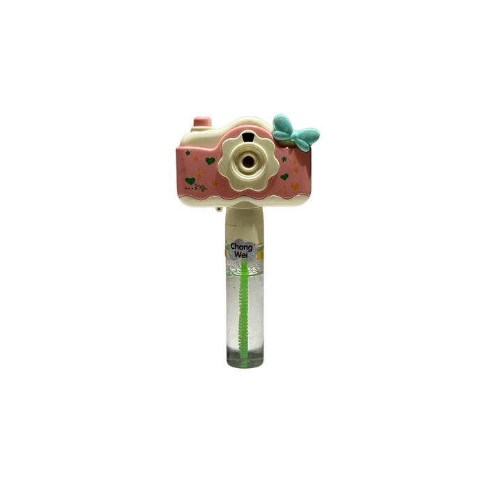 Kids Bubble Camera Toy – Cute Bubble Blower Camera Wand for Children