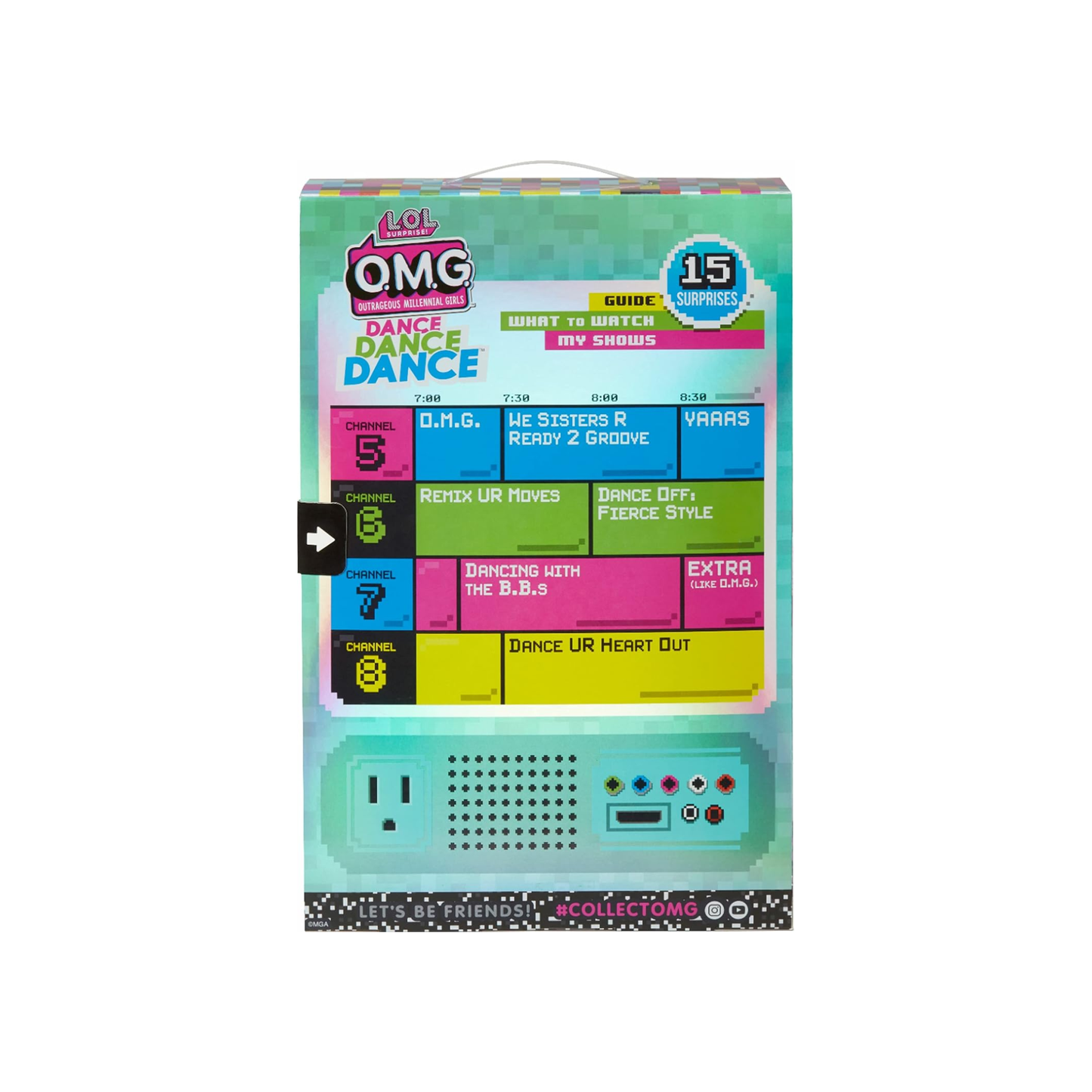 L.O.L. Surprise! O.M.G. Dance Dance Dance Major Lady Fashion Doll – 15 Surprises