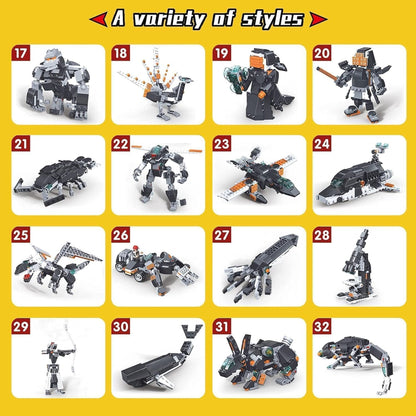 Architect - Magic 36 Change Building Set (256+ Pieces) - Brick Edition