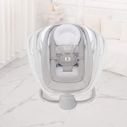 Mastela Deluxe Multi-Functional Bassinet – Premium Comfort in Sophisticated Grey Line