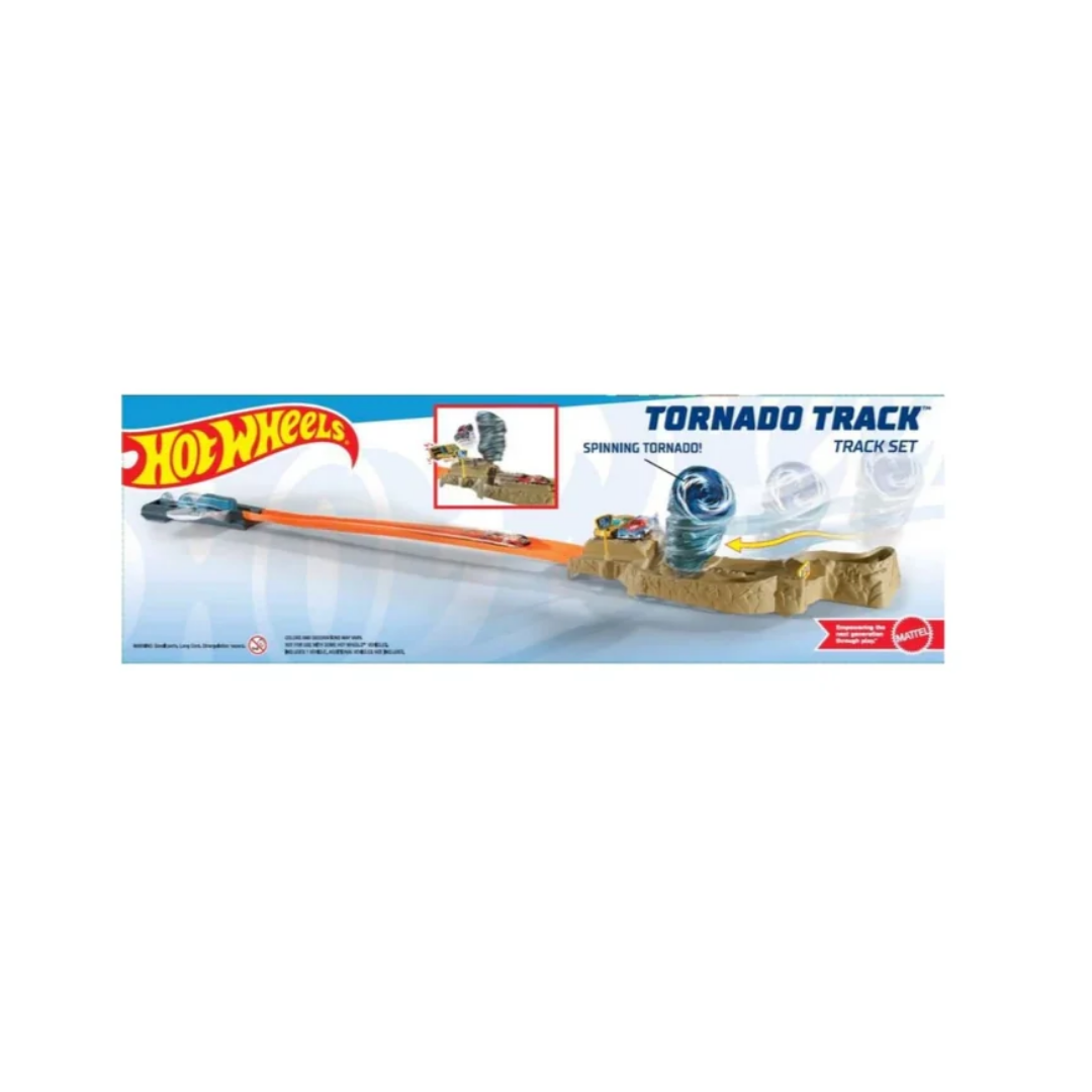 Hot Wheels Tornado Trackset for Kids 5 Years