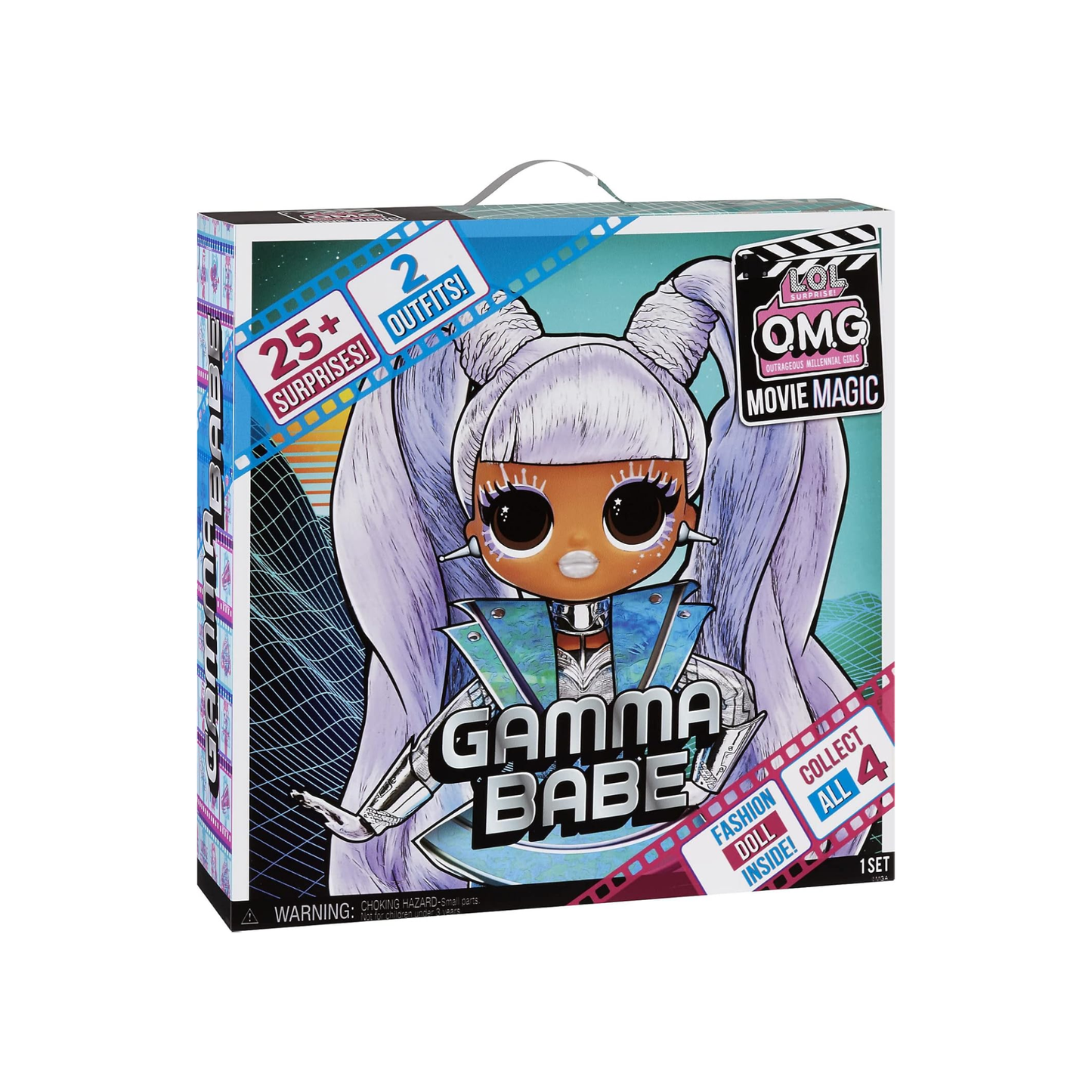 L.O.L. Surprise! O.M.G. Movie Magic Fashion Doll - Gamma Babe with 25+ Surprises