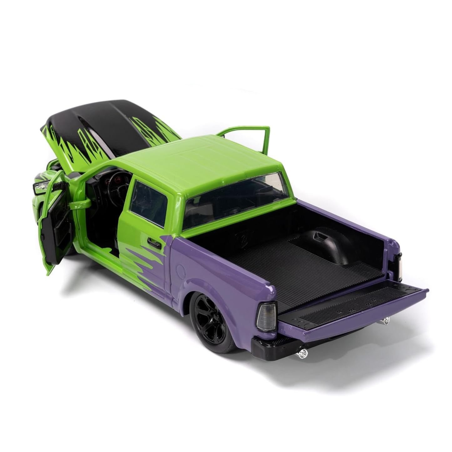 Marvel Avengers Hulk & 2014 Ram 1500 1:24 Scale Die-Cast Vehicle with Figure by Jada