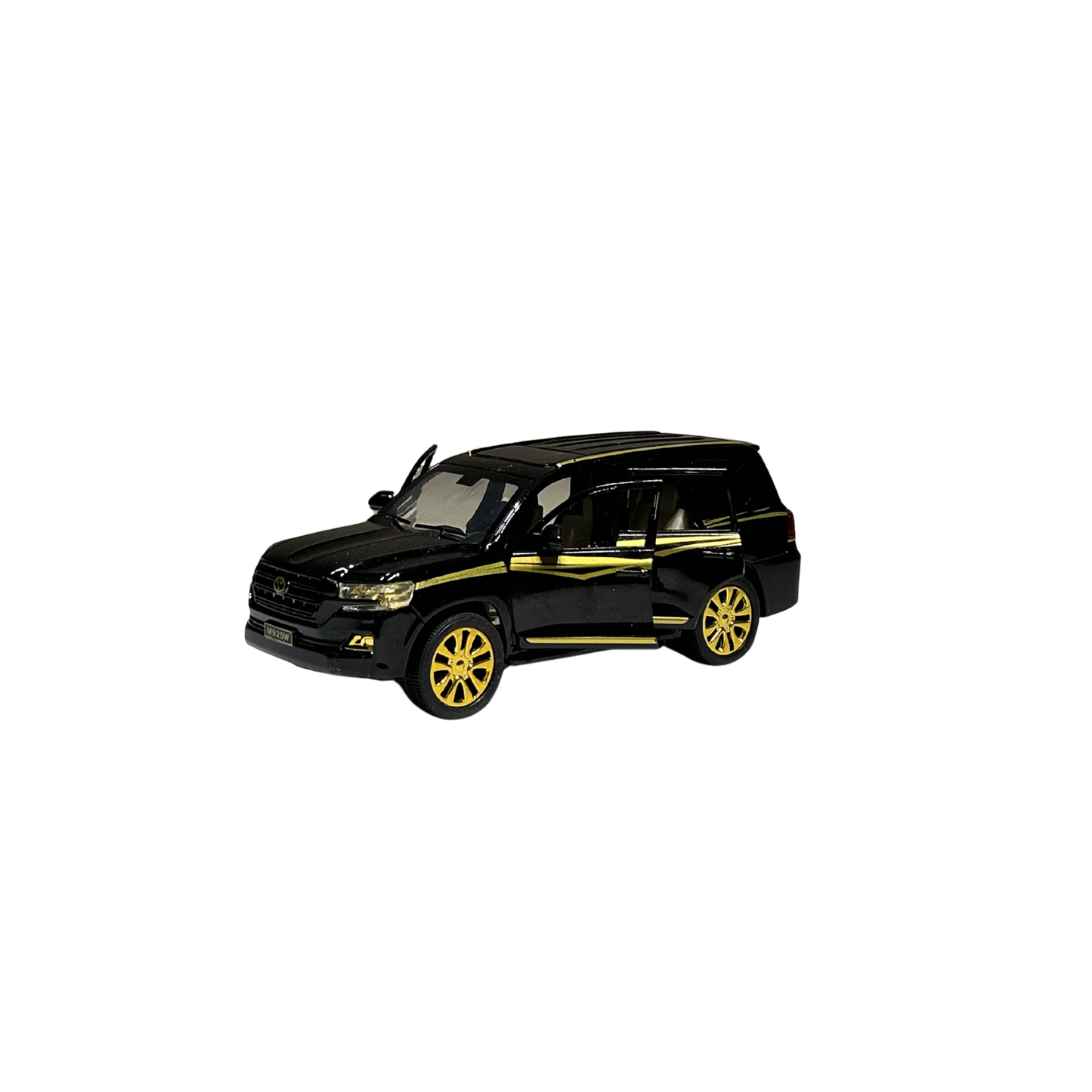 Black Luxury SUV Die-Cast Model Car with Sound, Light & Opening Parts – 1:24 Scale | XLG