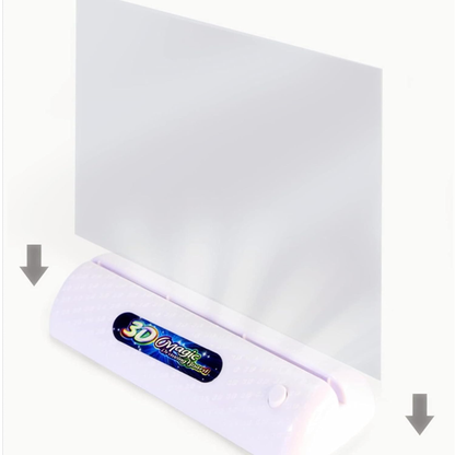 3D Magic Drawing Board – Illuminated Neon Art Pad with 3D Glasses & Markers for Kids