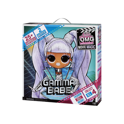 L.O.L. Surprise! O.M.G. Movie Magic Fashion Doll - Gamma Babe with 25+ Surprises
