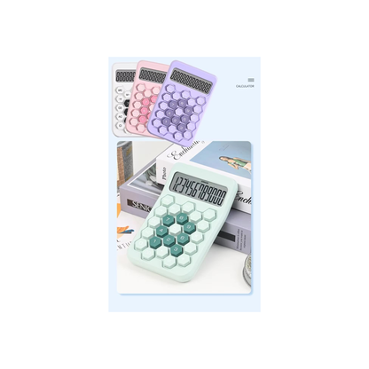 Karuida 12-Digit Basic Desktop Calculator – Vibrant Green, Portable & Efficient